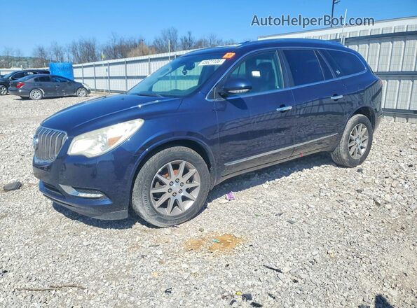 5GAKVBKD5GJ166784 2016 BUICK ENCLAVE Blue Przód lewy