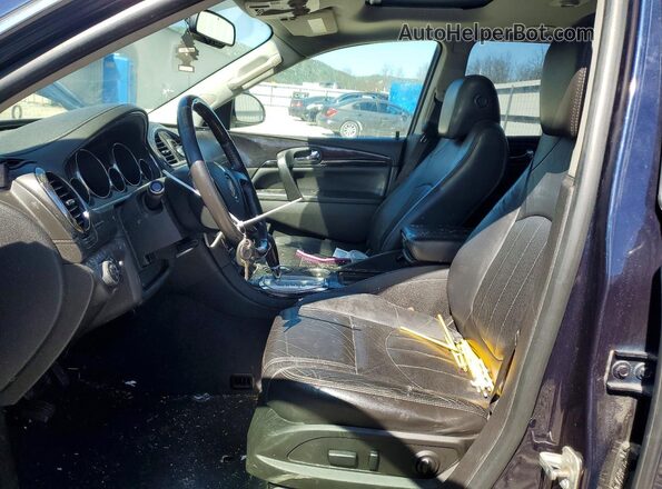 5GAKVBKD5GJ166784 2016 BUICK ENCLAVE Blue Widok wnętrza z przodu