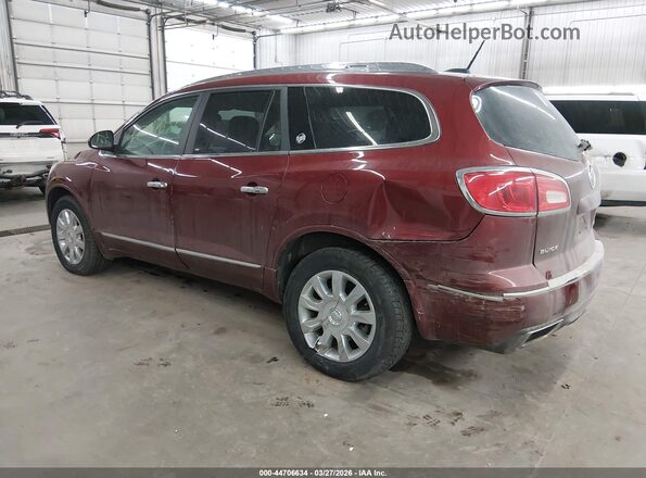 5GAKVBKD9HJ269403 2017 BUICK ENCLAVE Бордовый Задняя левая четверть