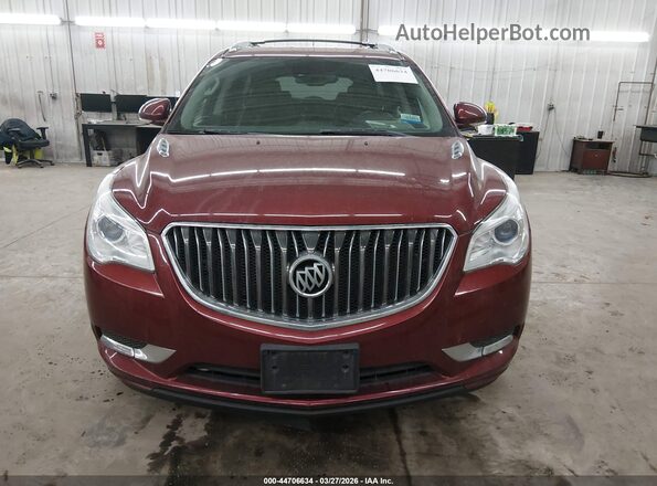 5GAKVBKD9HJ269403 2017 BUICK ENCLAVE Бордовый Вид задней части салона