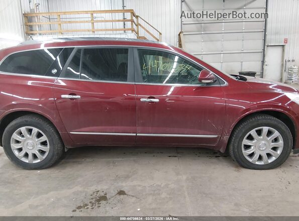 5GAKVBKD9HJ269403 2017 BUICK ENCLAVE Бордовый Панорамный вид салона 360°