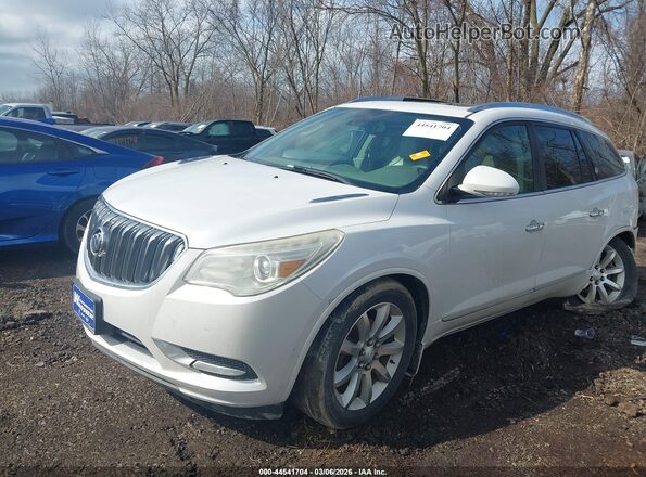 5GAKVCKD3GJ239141 2016 BUICK ENCLAVE Белый Передняя левая четверть