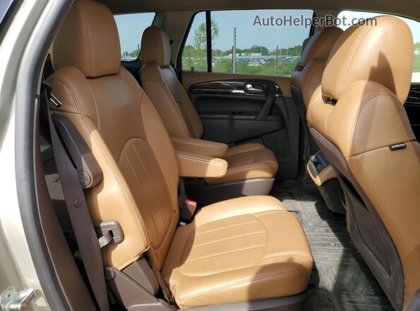 5GAKVCKDXGJ195901 2016 BUICK ENCLAVE Золотой Вид задних сидений