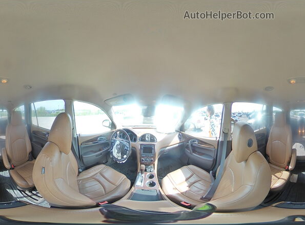 5GAKVCKDXGJ195901 2016 BUICK ENCLAVE Золотой Вид наклейки с VIN-кодом