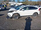 2016 Honda Cr-v Touring White vin: 5J6RM3H97GL000435