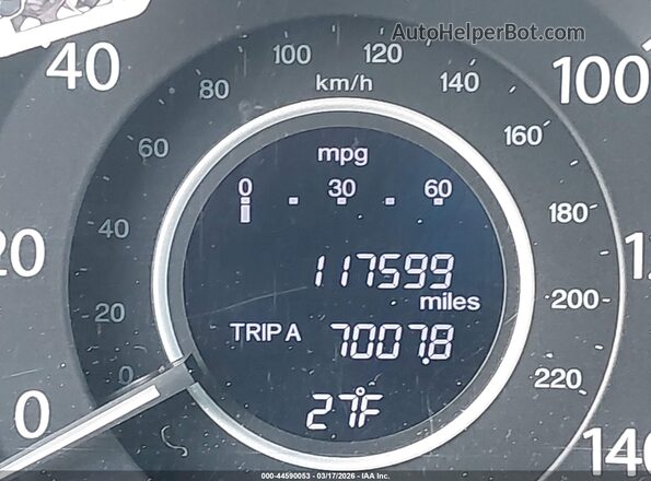 5J6RM4H37GL082667 2016 HONDA CR-V Серый 