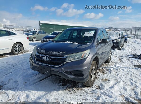 5J6RM4H37GL082667 2016 HONDA CR-V Серый Передняя левая четверть