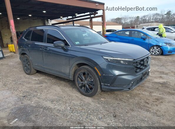 5J6RS6H92SL027235 2025 HONDA CR-V HYBRID Синий Передняя правая четверть