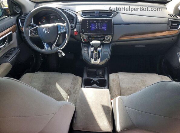 5J6RW1H54KA044490 2019 HONDA CR-V Серый Вид панели приборов