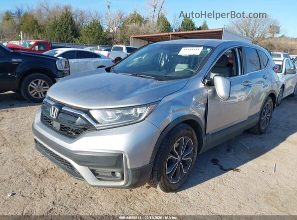 5J6RW1H58MA013262 2021 HONDA CR-V Серебряный Передняя левая четверть