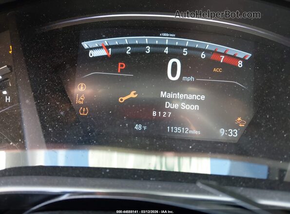 5J6RW1H58MA013262 2021 HONDA CR-V Серебряный 