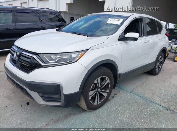 5J6RW1H71ML009821 2021 HONDA CR-V Белый Передняя левая четверть