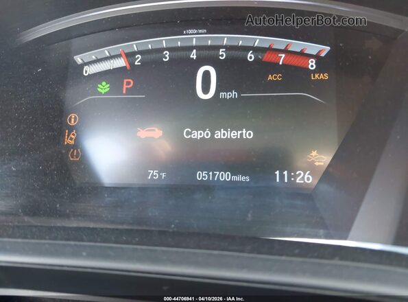 5J6RW1H71ML009821 2021 HONDA CR-V Белый 