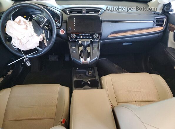 5J6RW1H87KA009596 2019 HONDA CR-V White Widok deski rozdzielczej