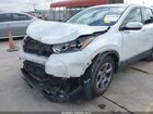2019 Honda Cr-v Ex-l White vin: 5J6RW1H87KA010182