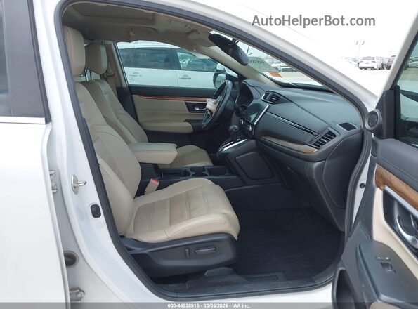 5J6RW1H87KA010182 2019 HONDA CR-V White Vista interior delantera