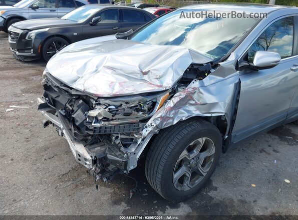 5J6RW1H8XKA041037 2019 HONDA CR-V Серебряный Вид спереди