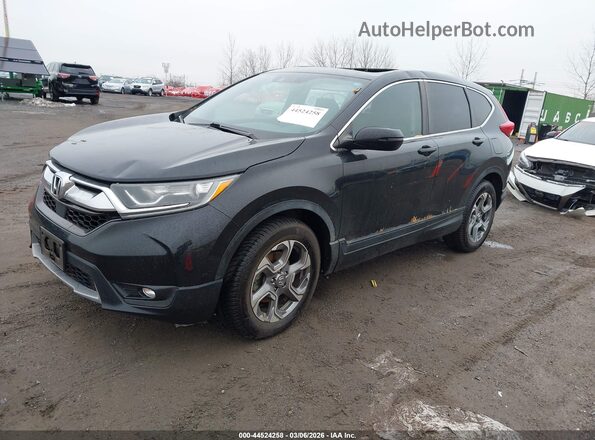 5J6RW2H84KL033882 2019 HONDA CR-V Black Front left