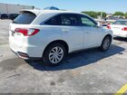 2016 Acura Rdx Technology   Acurawatch Plus Packages/technology Package Белый vin: 5J8TB3H55GL008226