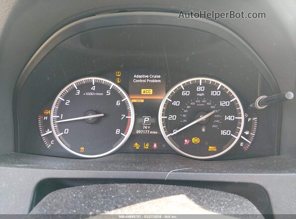 5J8TB3H74GL017954 2016 ACURA RDX Бордовый Вид задних сидений