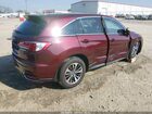 2016 Acura Rdx Advance Package Бордовый vin: 5J8TB3H74GL017954