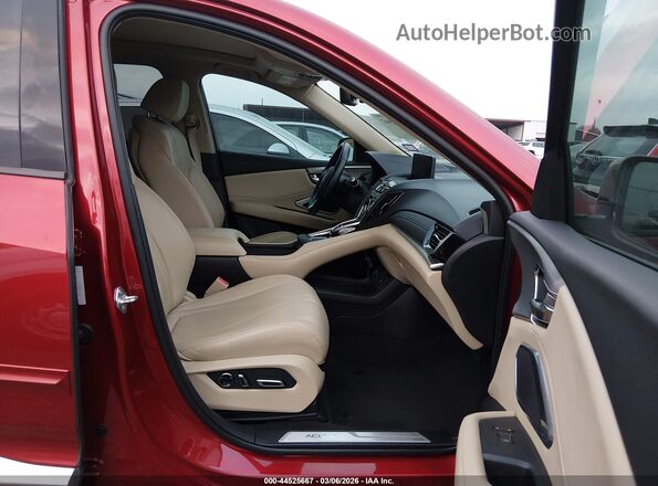 5J8TC1H36ML007761 2021 ACURA RDX Red Front interior view