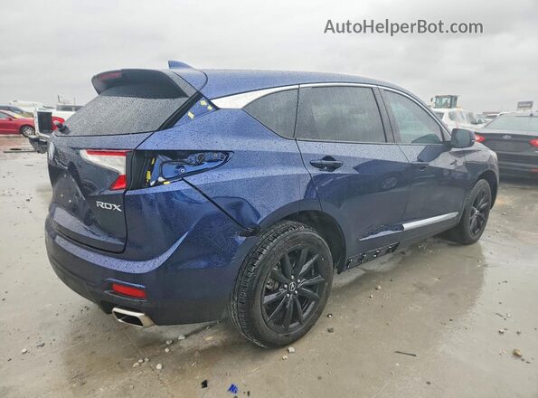 5J8TC1H51PL007463 2023 ACURA RDX Blue Задня права чверть