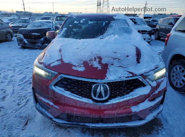 5J8TC1H55KL022802 2019 ACURA RDX Red Widok z przodu