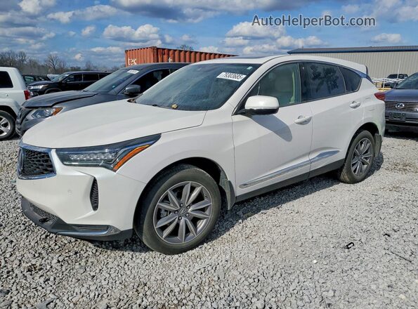 5J8TC1H55PL006137 2023 ACURA RDX White Vista tres cuartos delantera izquierda