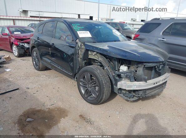 5J8TC1H64KL018698 2019 ACURA RDX Black Przód prawy
