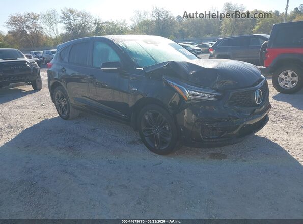 5J8TC1H64ML011799 2021 ACURA RDX Черный Передняя правая четверть