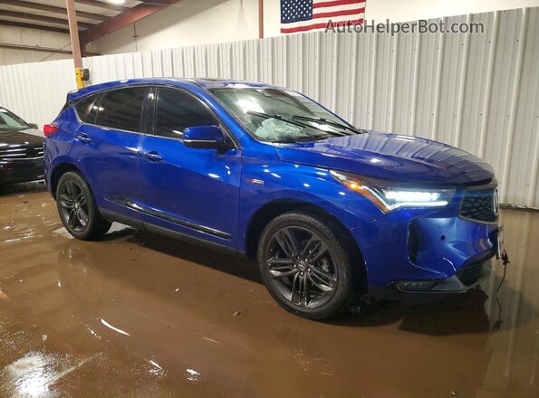 5J8TC1H6XPL003629 2023 ACURA RDX Синий Передняя правая четверть