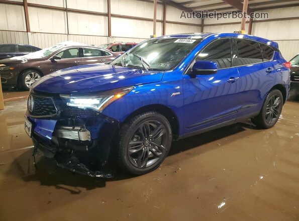 5J8TC1H6XPL003629 2023 ACURA RDX Синий Передняя левая четверть