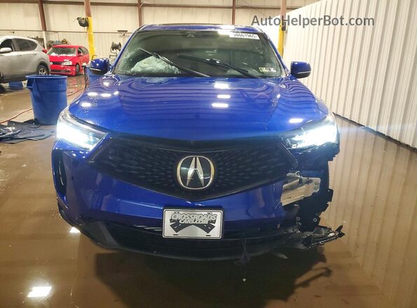 5J8TC1H6XPL003629 2023 ACURA RDX Синий Вид спереди
