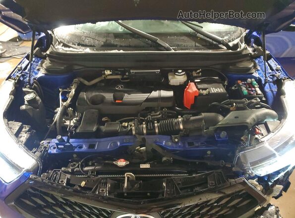 5J8TC1H6XPL003629 2023 ACURA RDX Синий Вид подкапотного пространства