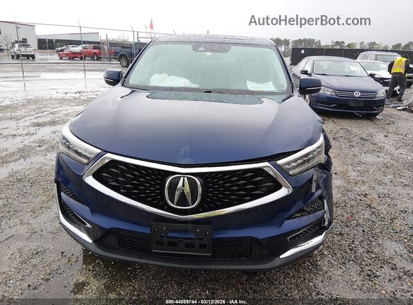 5J8TC2H31LL027260 2020 ACURA RDX Синий Вид щитка приборов