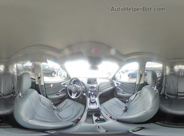 5J8TC2H35NL010965 2022 ACURA RDX White Widok naklejki z numerem VIN
