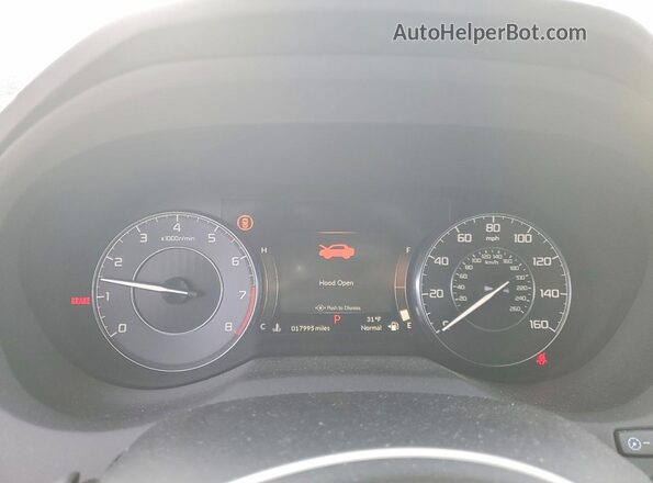 5J8TC2H37RL004719 2024 ACURA RDX Черный Вид щитка приборов