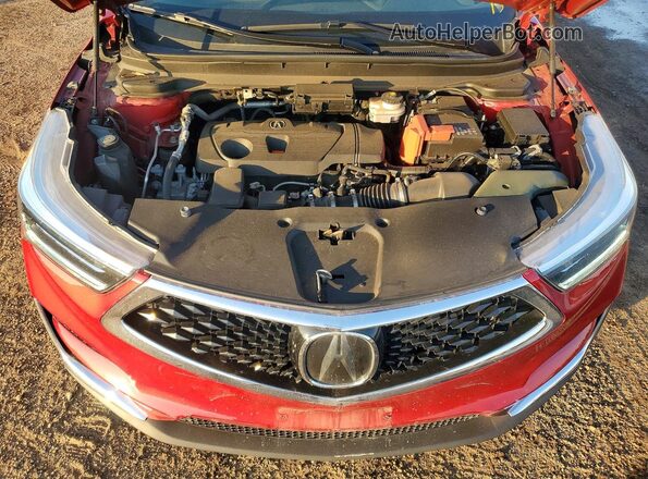 5J8TC2H39ML047516 2021 ACURA RDX Red Вид задньої частини салону