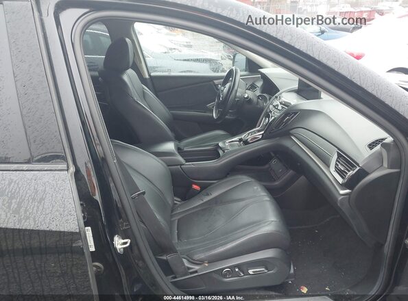 5J8TC2H3XLL006262 2020 ACURA RDX Черный Вид салона спереди