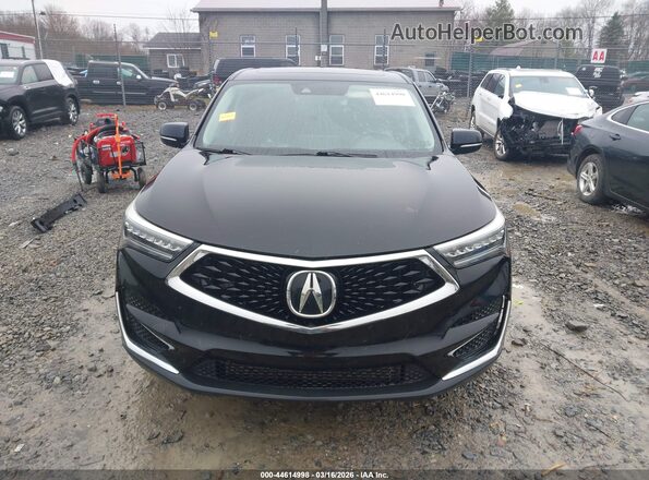 5J8TC2H3XLL006262 2020 ACURA RDX Черный Вид задней части салона