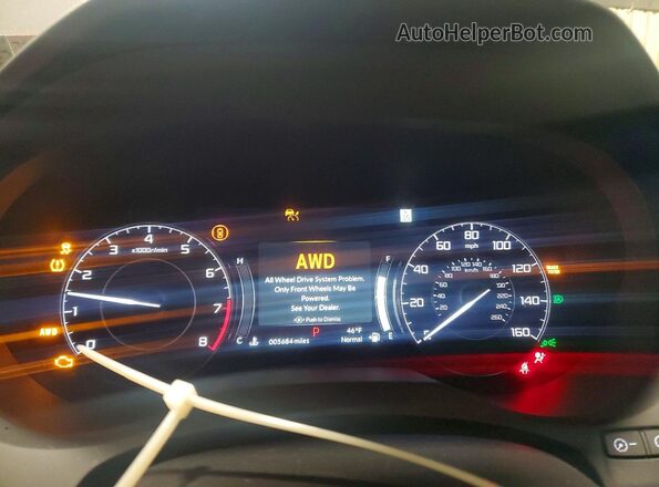 5J8TC2H49SL015073 2025 ACURA RDX Серый Вид щитка приборов