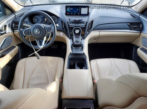 5J8TC2H52KL026781 2019 ACURA RDX Черный Вид панели приборов