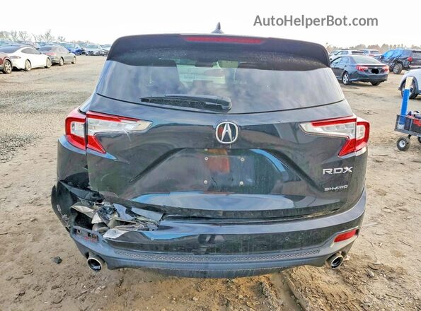 5J8TC2H52KL026781 2019 ACURA RDX Черный Вид сзади