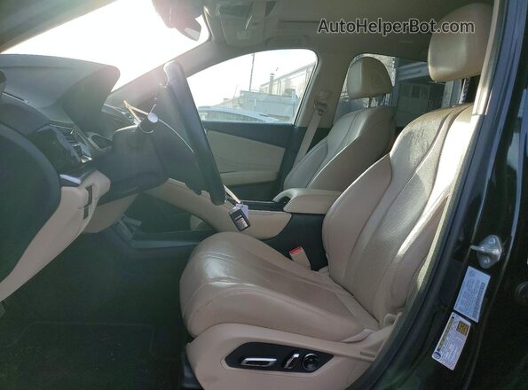 5J8TC2H52KL026781 2019 ACURA RDX Черный Вид салона спереди