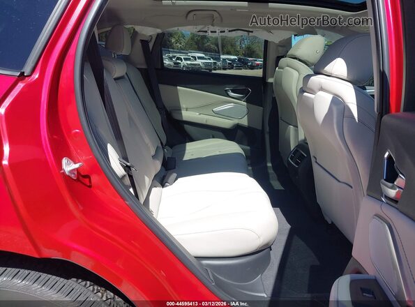 5J8TC2H52SL036713 2025 ACURA RDX Red VIN sticker view
