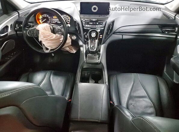 5J8TC2H54ML009886 2021 ACURA RDX White Dashboard view