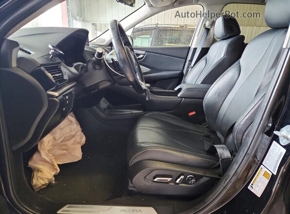 5J8TC2H57PL014035 2023 ACURA RDX Black Вид салону спереду