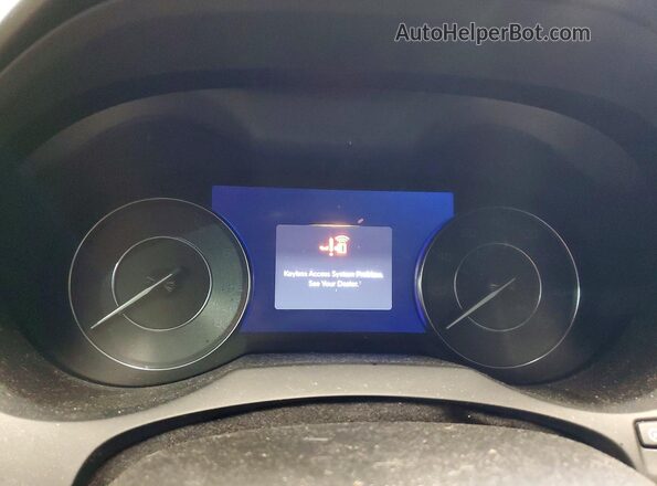 5J8TC2H58ML033916 2021 ACURA RDX Gray Вид щитка приладів
