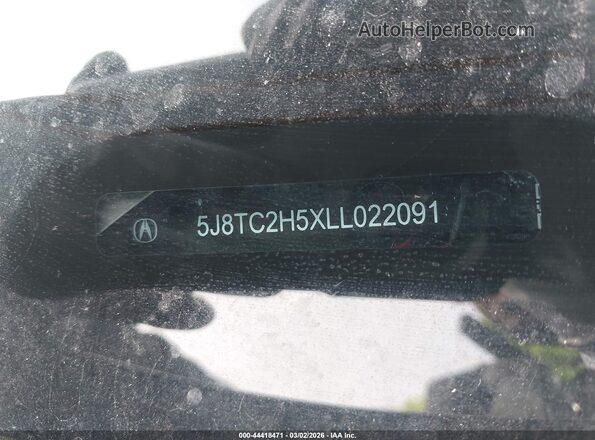 5J8TC2H5XLL022091 2020 ACURA RDX Серый 